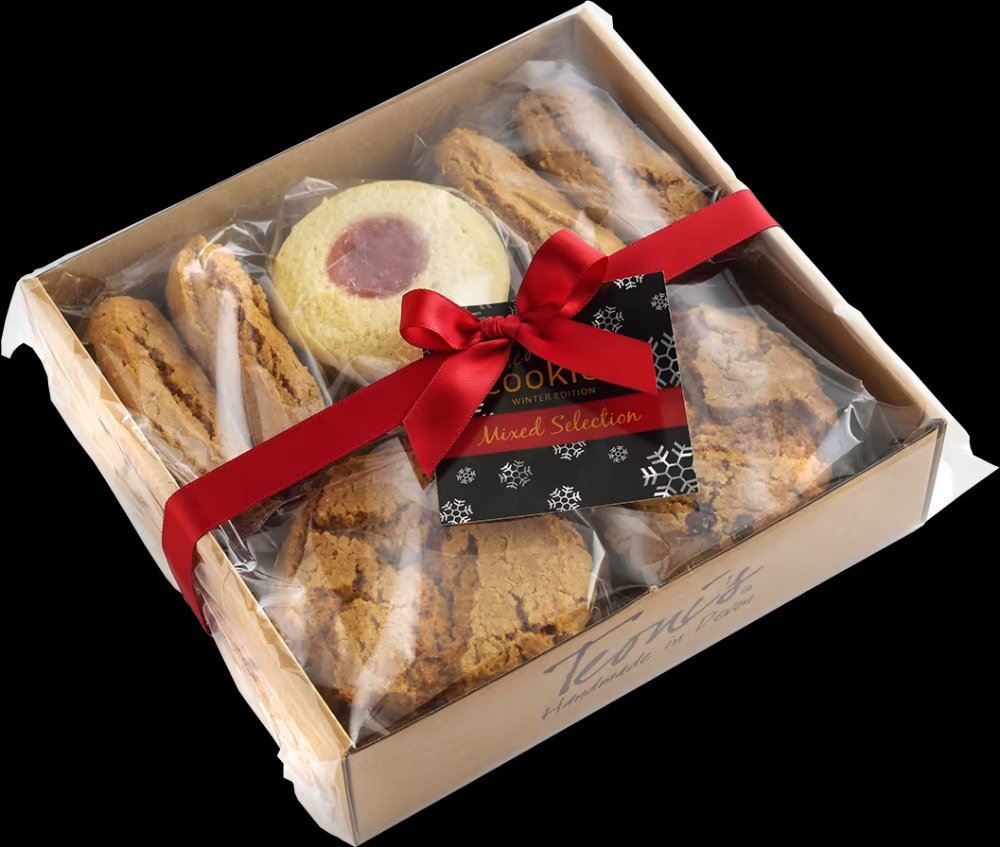 TEONI'S Mixed Cookies & Shortbread Selection - Winter Edition 375g