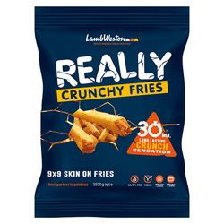 Lamb Weston REALLY Crunchy Fries Skin On 9x9