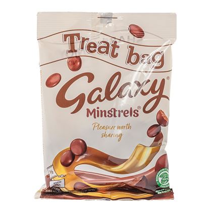 Galaxy Minstrels Chocolate Treat Bag