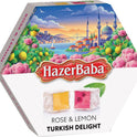 HAZER BABA Rose & Lemon Turkish Delight 250g - 1 Case