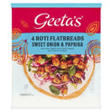 GEETA'S 4 Roti Flatbreads - Sweet Onion & Paprika 220g