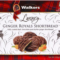 Walkers 4641 - Luxury Ginger Royals Shortbread (12x150g)