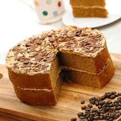 Handmade Cake Co. Gluten Free Cappuccino Cake (Pre-cut)