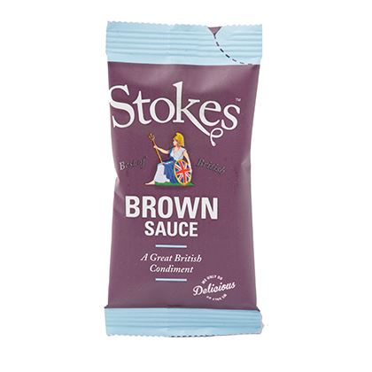 Stokes Brown Sauce Sachets (Case of 80)