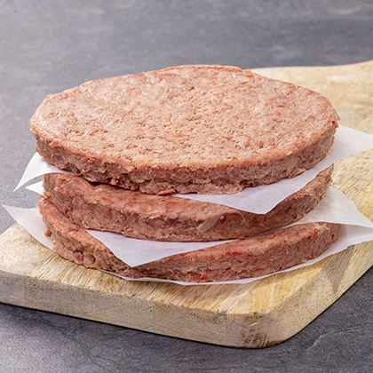 Bistro Burger 140g - order to be placed by 2pm Mon to Fri for next delivery day (Case of 36)