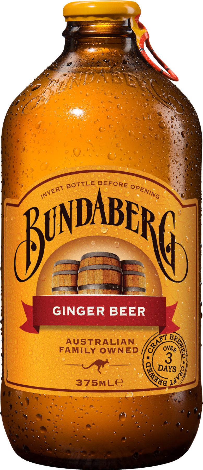 BUNDABERG Australian Ginger Beer 375ml - 1 Case