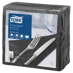 Tork® Dinner Napkin Black 2ply