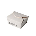 Notpla Seaweed Lined Food Box White Small (Case of 1)