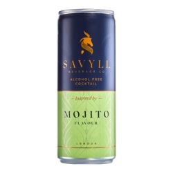 Savyll Non-Alcohol Cocktail Mojito (Case of 12)