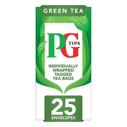 PG Tips Green Tea Envelopes (Case of 6)