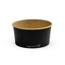 Black Round Container 34oz (Case of 1)