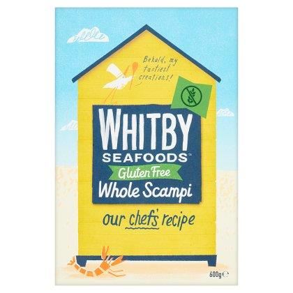 Whitby Seafoods Gluten Free Wholetail Breaded Scampi