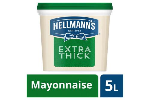 Hellmann's Extra Thick Mayonnaise 5L