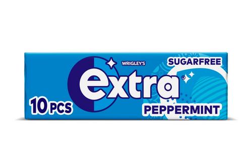 Extra Peppermint Sugarfree Chewing Gum 10 Pieces