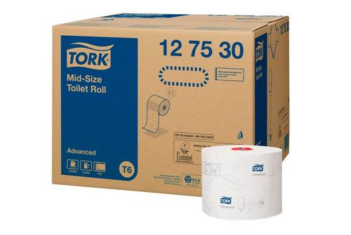 Tork Mid-Size Toilet Roll, 100m x27