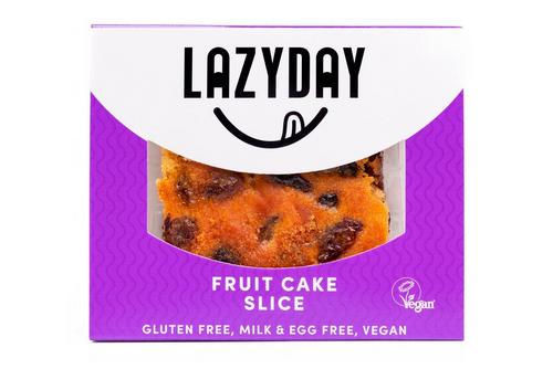 Lazy Day Foods Gluten Free & Vegan Fruit Cake Slice 50g