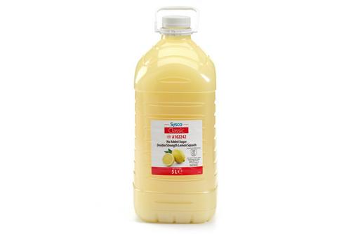 Sysco Classic Double Strength Lemon Squash No Added Sugar