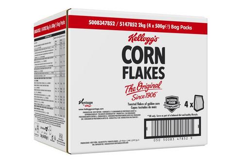 Kellogg's Corn Flakes Cereal Bag Pack (2kg)