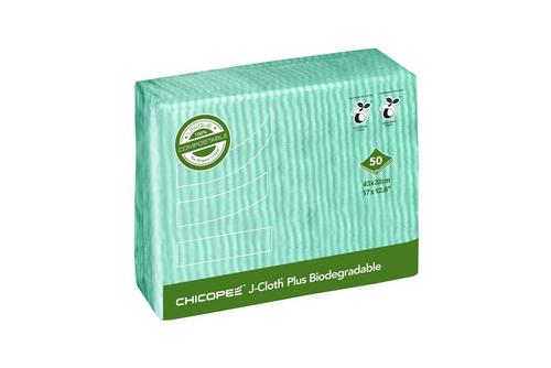 J-Cloth Plus Green Chicopee Compostable Cloth