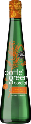 BOTTLEGREEN Ginger with a Hint of Lemongrass Cordial 500ml (Case of 6)