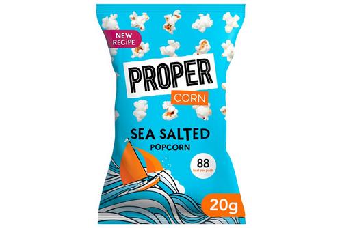 Propercorn Lightly Sea Salted Popcorn 20g