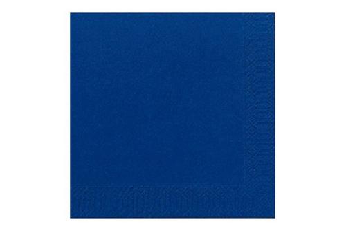 Duni Dark Blue 3 Ply Napkin 40cm