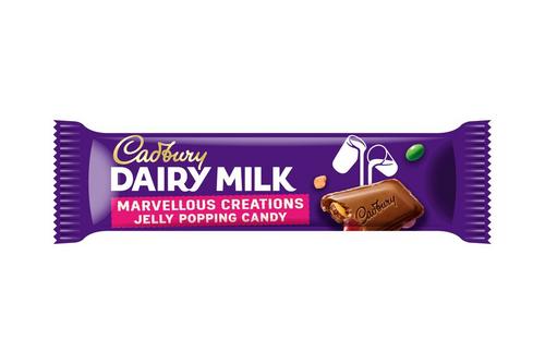 Cadbury Dairy Milk Marvellous Creations Jelly Popping Candy Shells 47g