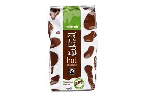 Milfresh Fairtrade Fair & Ethical Hot Chocolate 1kg