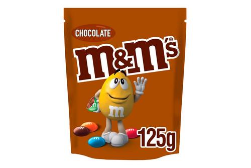 M&M's Chocolate Pouch Bag 125g