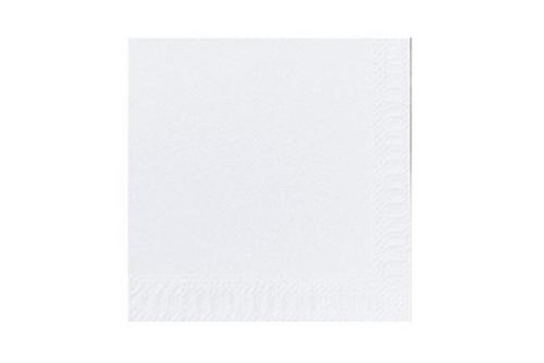 Duni White 2 Ply Cocktail Napkin 24cm