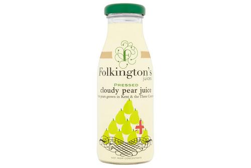 Folkington's Pressed Cloudy Pear Juice 250ml