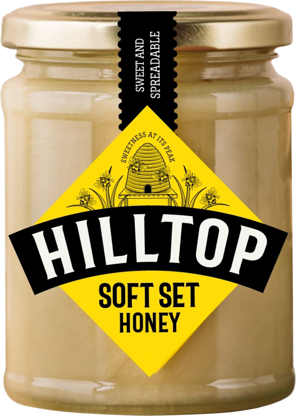 HILLTOP Soft Set Honey 340g - 1 Case
