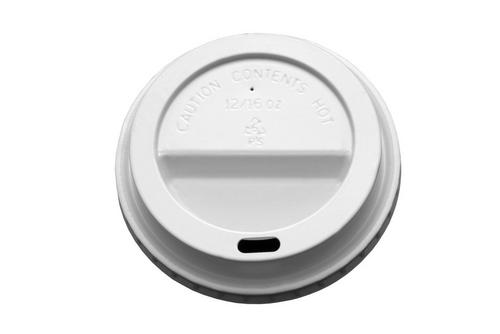 12-16oz White Sip-Through Lid