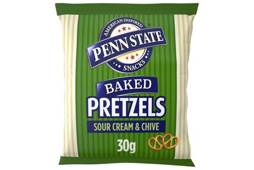 Penn State Sour Cream & Chive Pretzels 30g