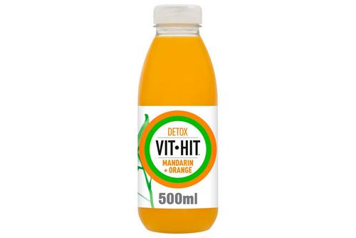 Vit Hit Detox Mandarin Green Tea & Vitamins 500ml