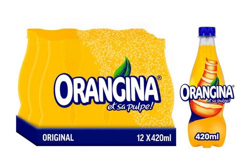 Orangina Sparkling Fruit Drink 420ml