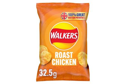 Walkers Roast Chicken Crisps 32.5g