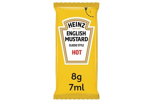 Heinz English Mustard Classic Style Hot (250 x 7ml)