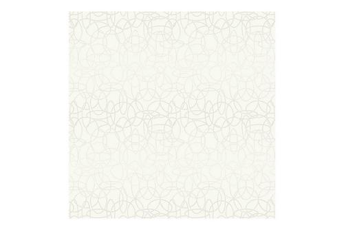 Slipcover Dunisilk 84x84cm Linnea White