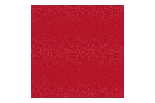 Slipcover Dunisilk 84x84cm Circuits Red