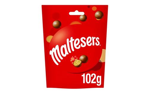 Maltesers Chocolate Pouch Bag 102g