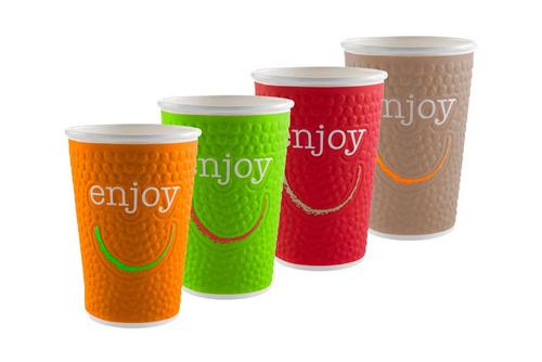 Huhtamaki 16oz Enjoy Hot Cup