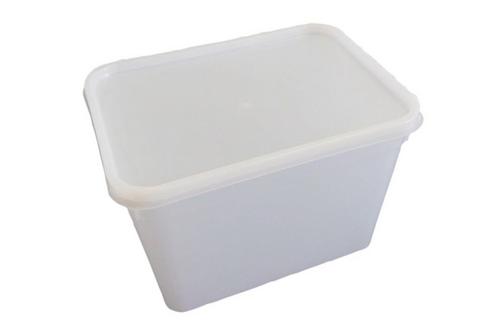 4ltr Semi Translucent Container & Lid