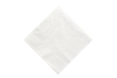 Napkins 2-ply 40x40cm White