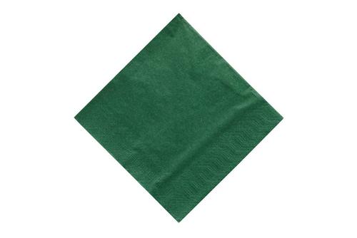 Napkins 2-ply 40x40cm Dark Green