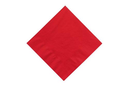 Napkins 2-ply 40x40cm Red