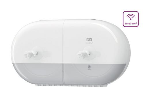 Tork Twin Mini Toilet Roll Dispenser