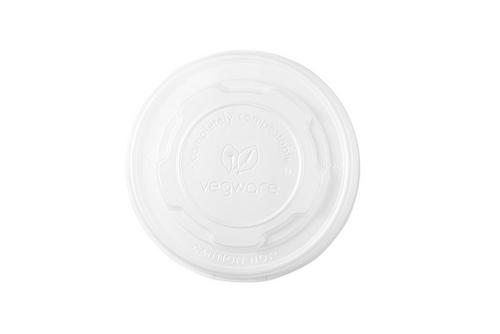 Vegware CPLA White Flat Lid 90mm