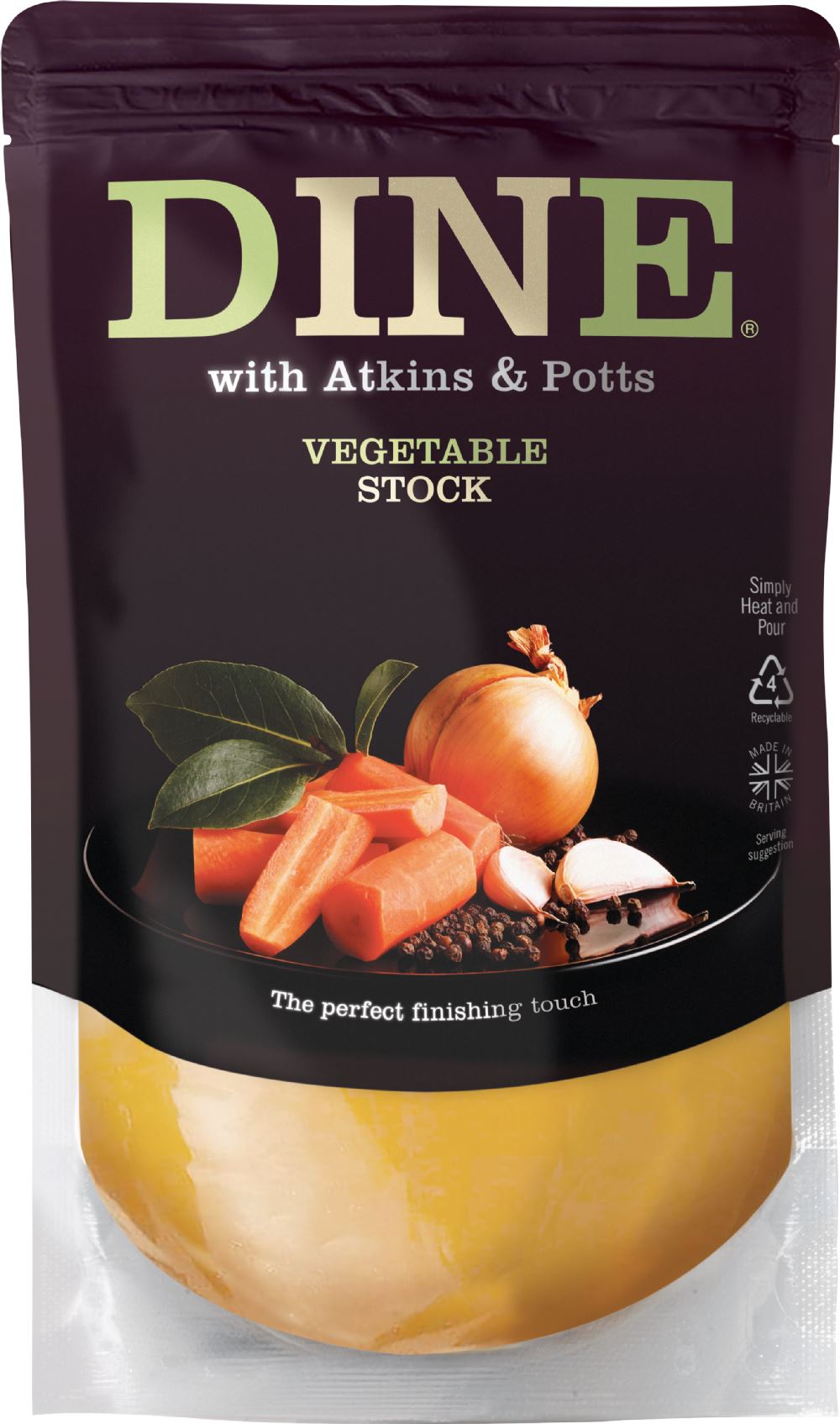 ATKINS & POTTS Vegetable Stock 350g - 1 Case