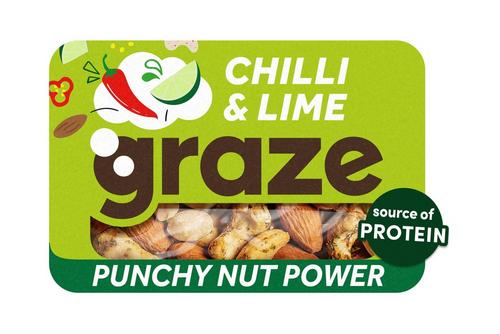 Graze Punchy Chilli & Lime Nutty Protein Power